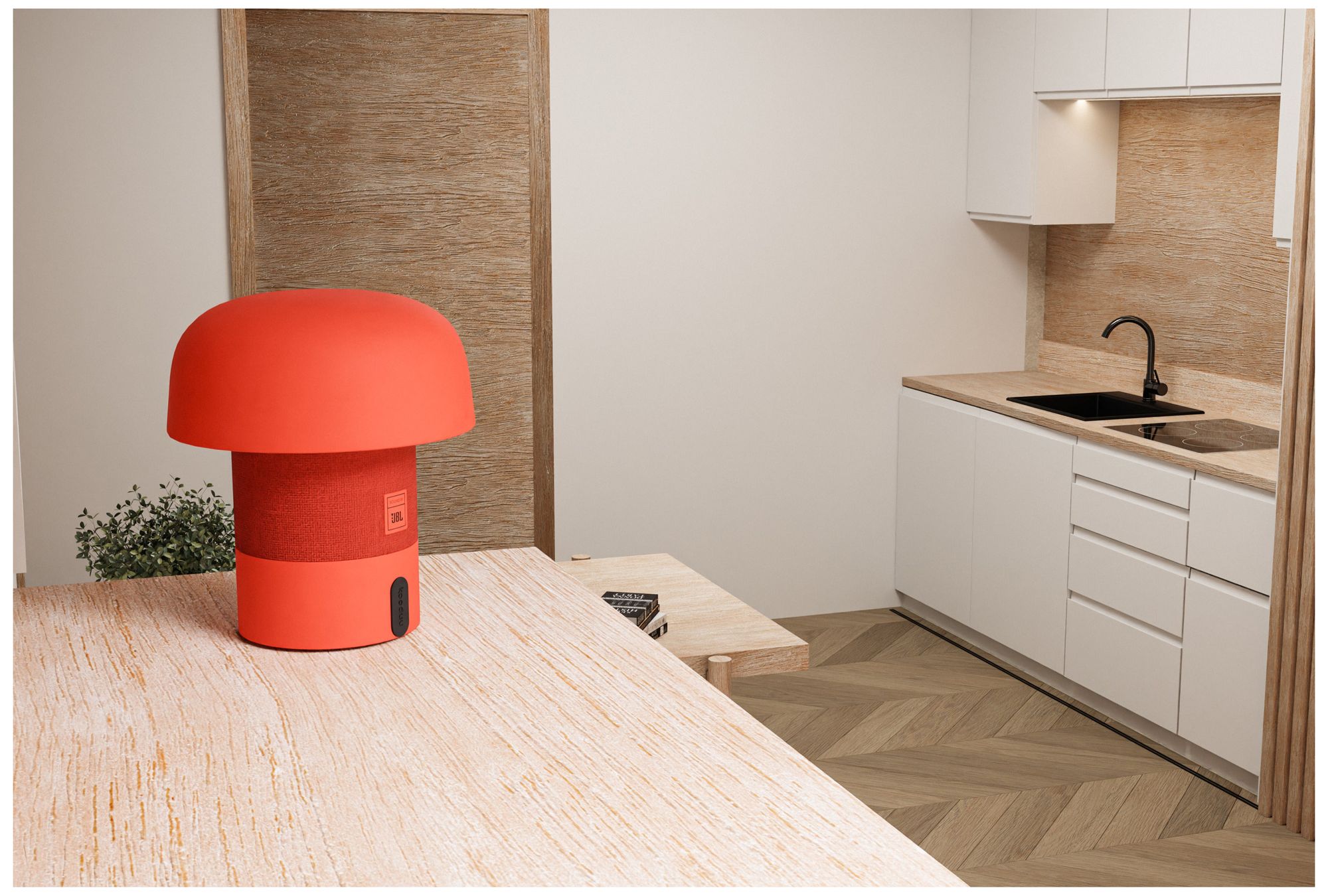 Image 2 Kooduu Sensa Play- Orange Lamp, Sound by JBL more views