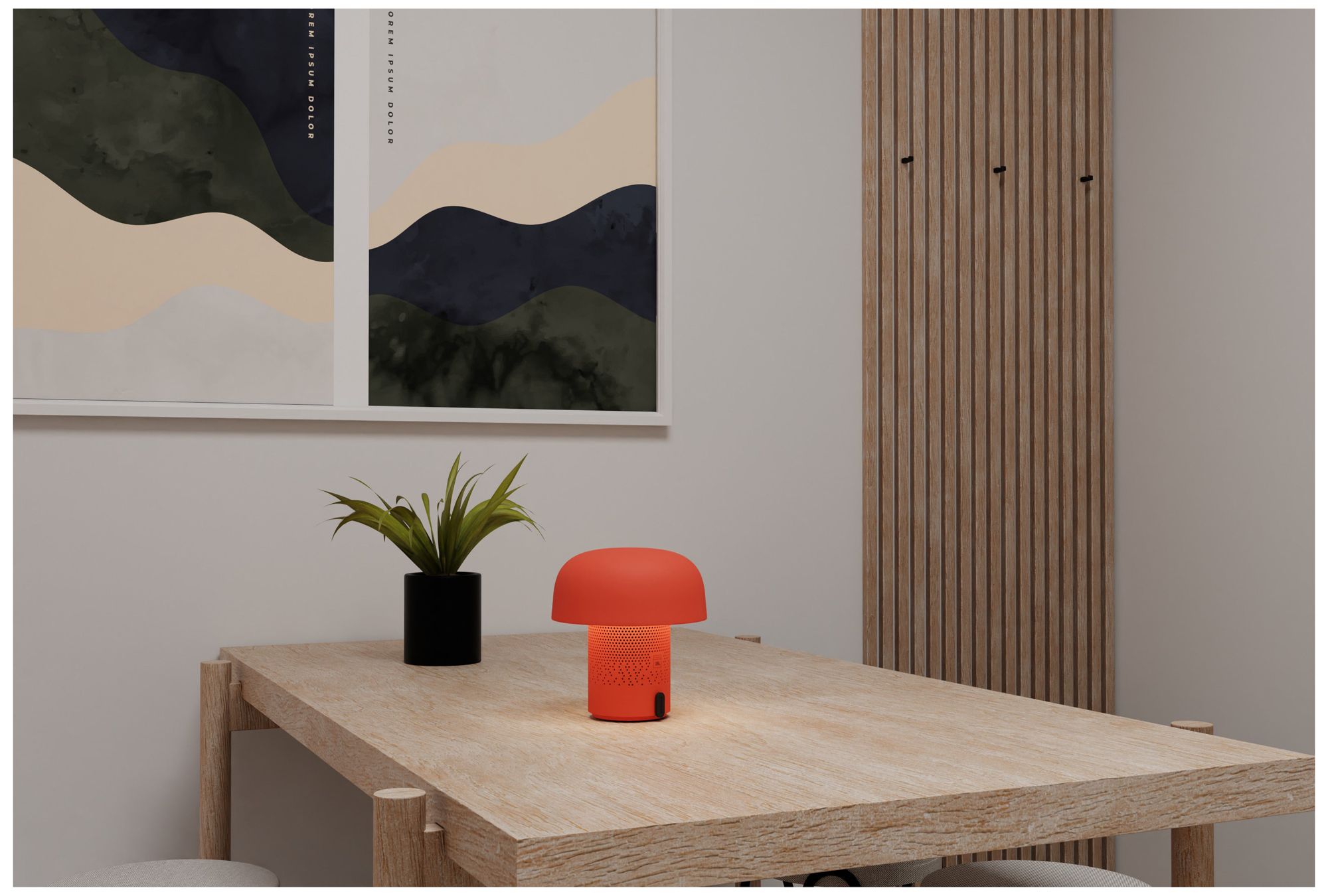Image 3 Kooduu Sensa Play- Orange Lamp, Sound by JBL more views