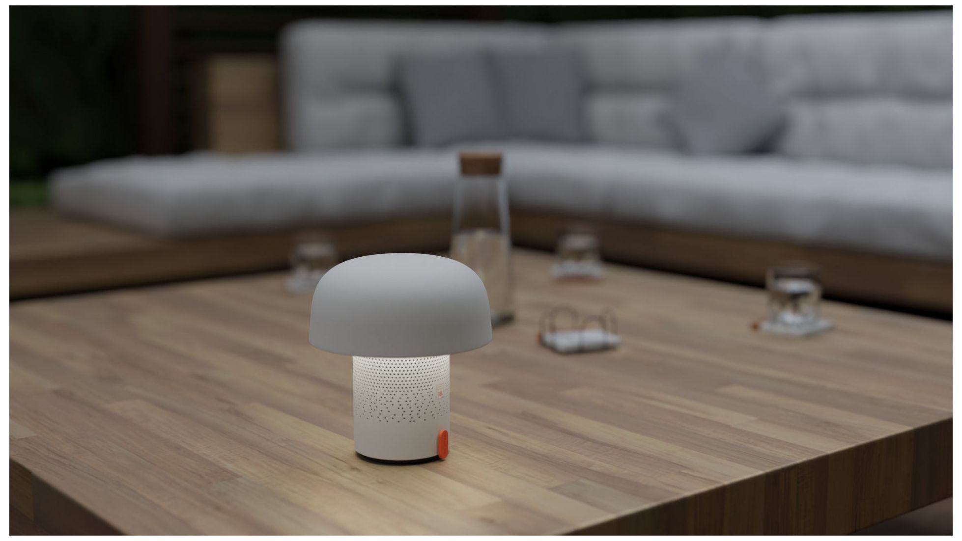 Image 6 Kooduu Sensa Play- White Lamp, Sound by JBL more views