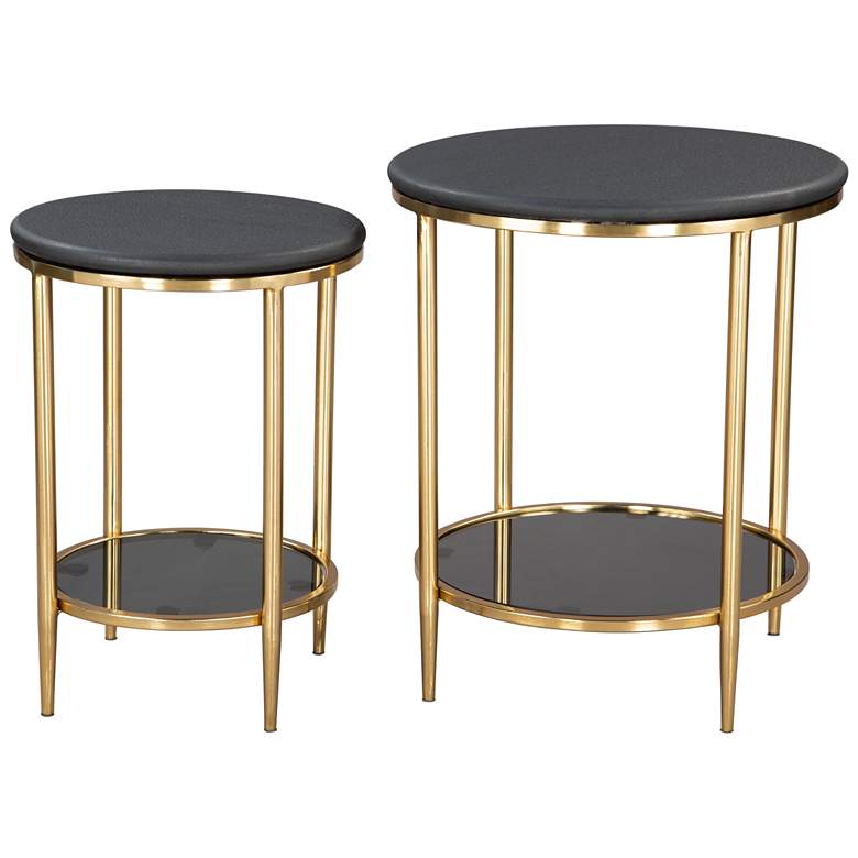 Image 1 Koper Coffee Table Set Black