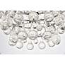 5_Kora 17" Wide Chrome and Clear Crystal 5-LIght Pendant more views