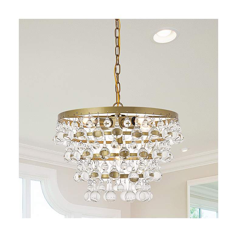 Image 2 Kora 5 Lt Brass Pendant