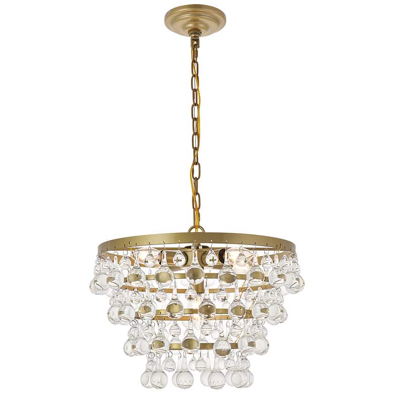 Image 5 Kora 5 Lt Brass Pendant more views
