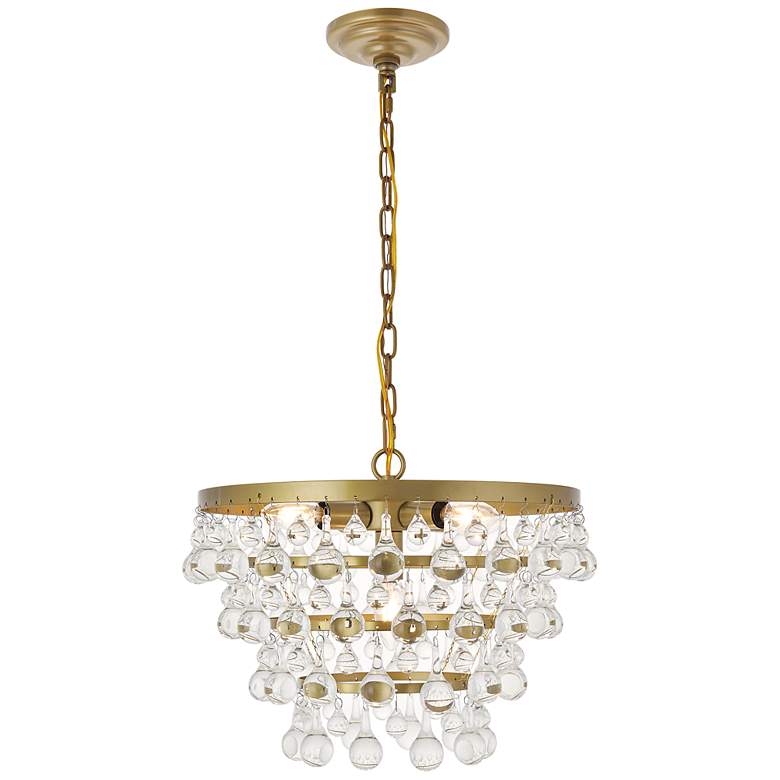 Image 6 Kora 5 Lt Brass Pendant more views