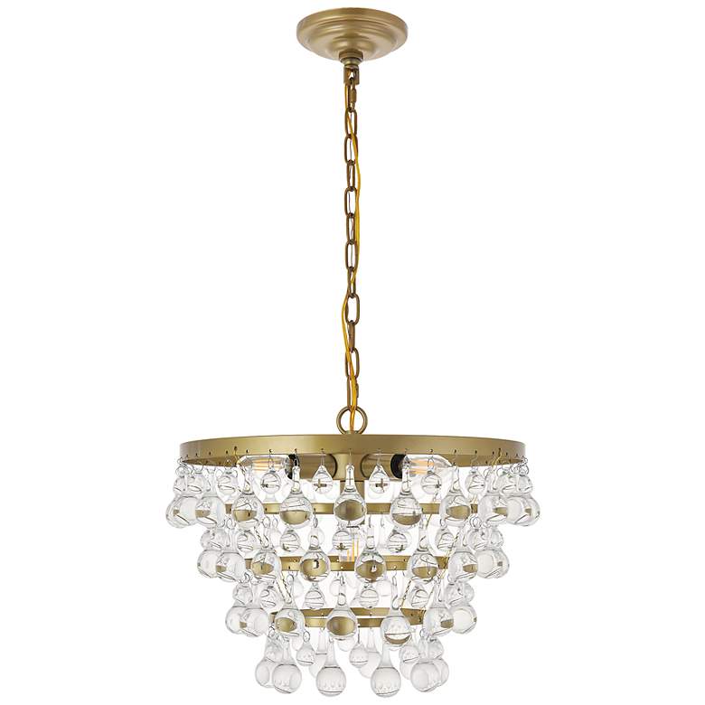 Image 7 Kora 5 Lt Brass Pendant more views