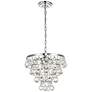 2_Kora Collection 13" Wide Chrome Finish 3-Light Pendant