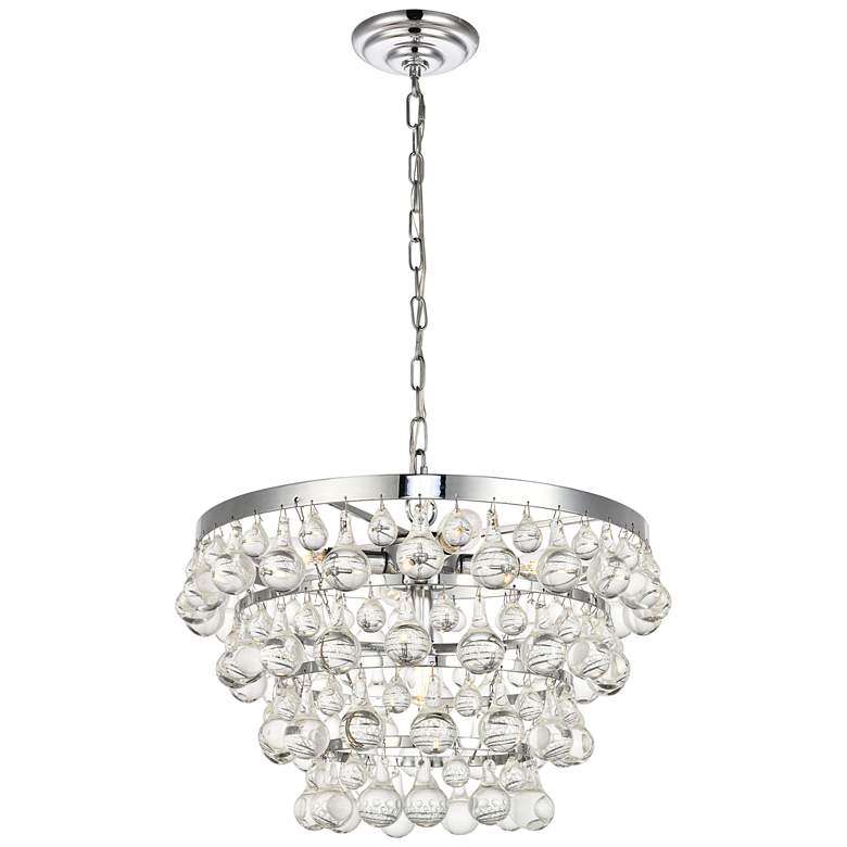 Image 1 Kora Collection Pendant D17 H10.9 Lt:5 Chrome Finish