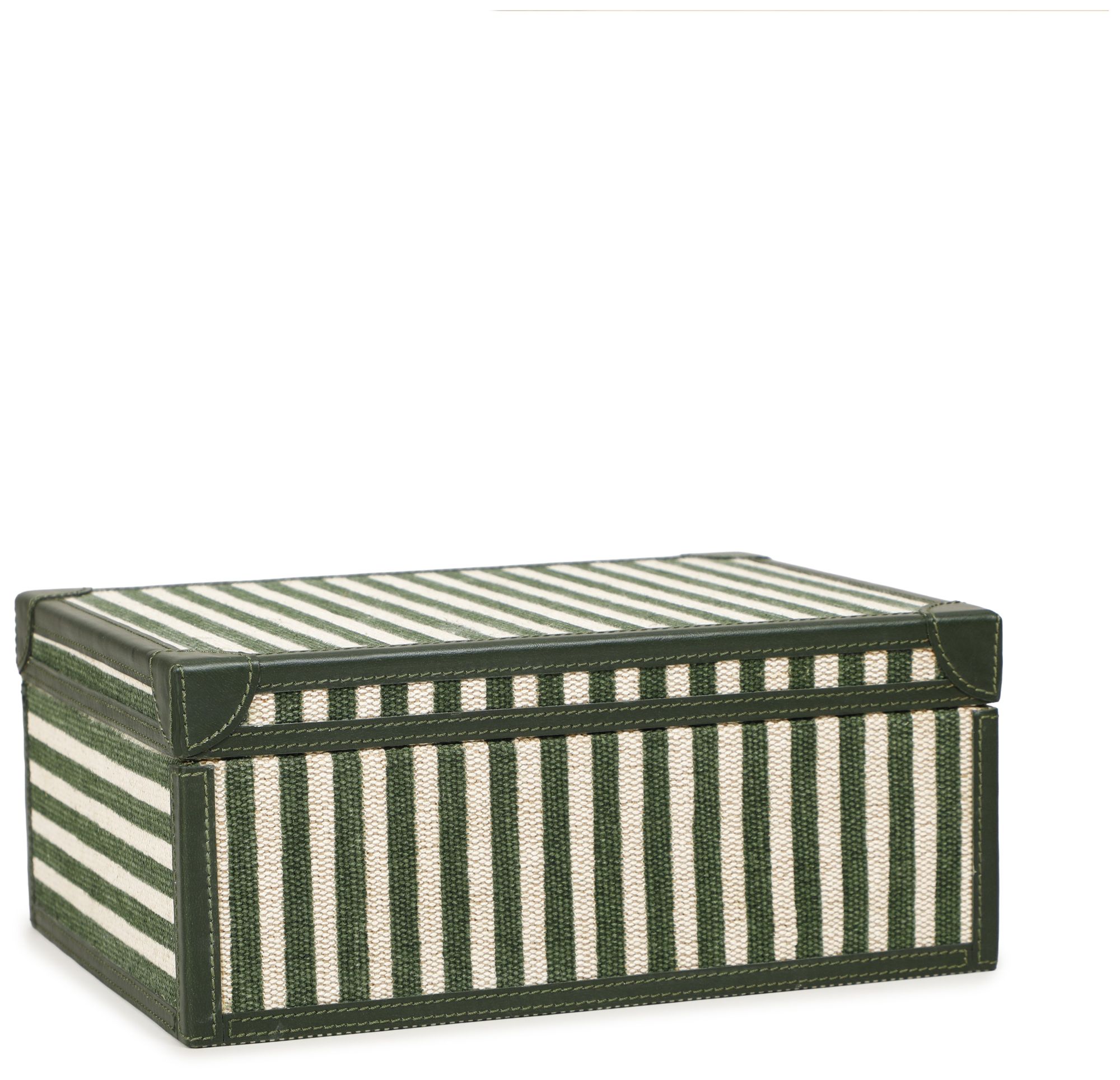 Image 5 Kora Green Cotton Jute Designer Jewelry Box Set more views