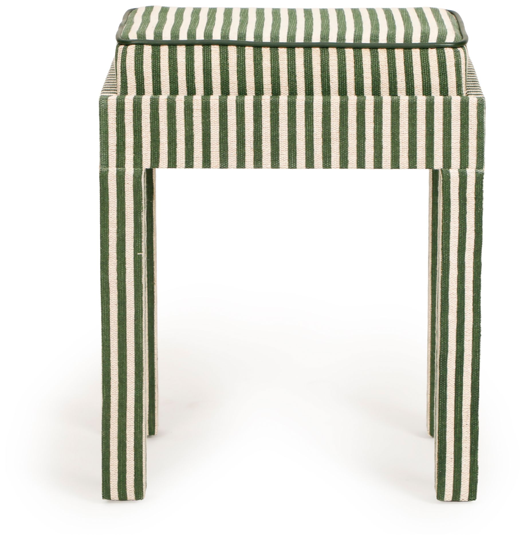 Image 4 Kora Green Cotton Jute Designer Stool more views