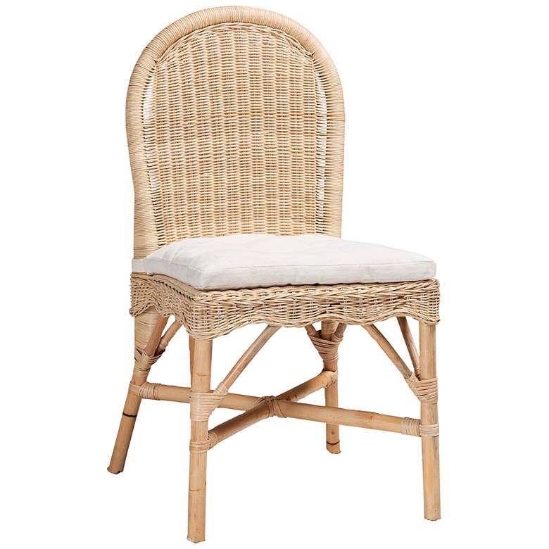 Image 3 Kora Natural Woven Rattan Dining Chair
