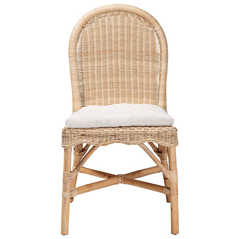 Image 6 Kora Natural Woven Rattan Dining Chair more views
