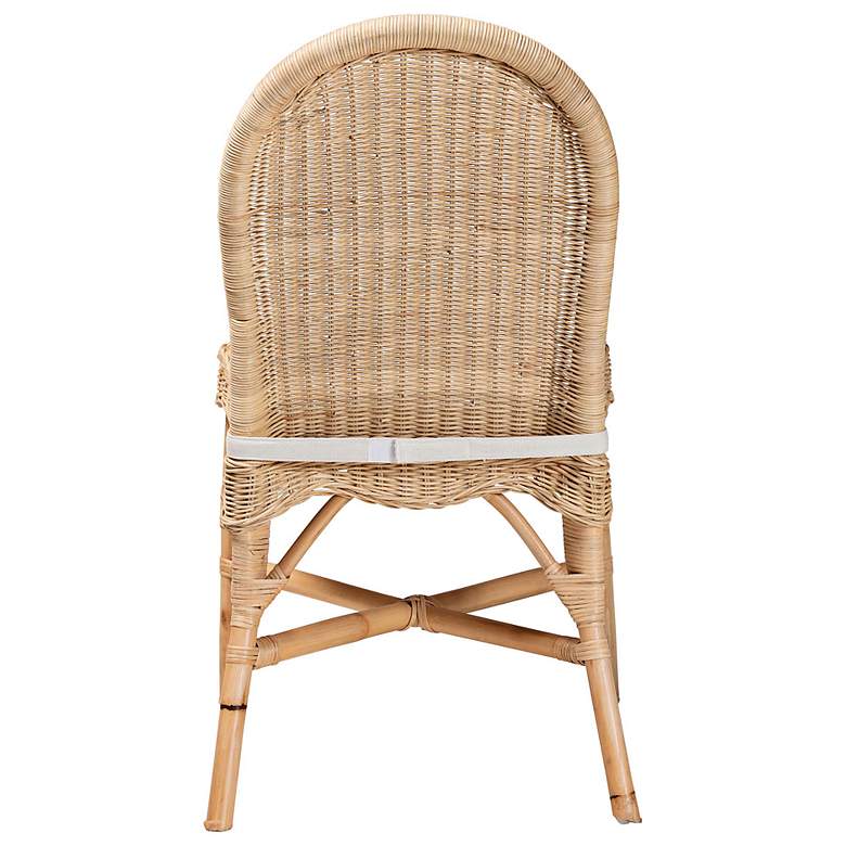 Image 7 Kora Natural Woven Rattan Dining Chair more views