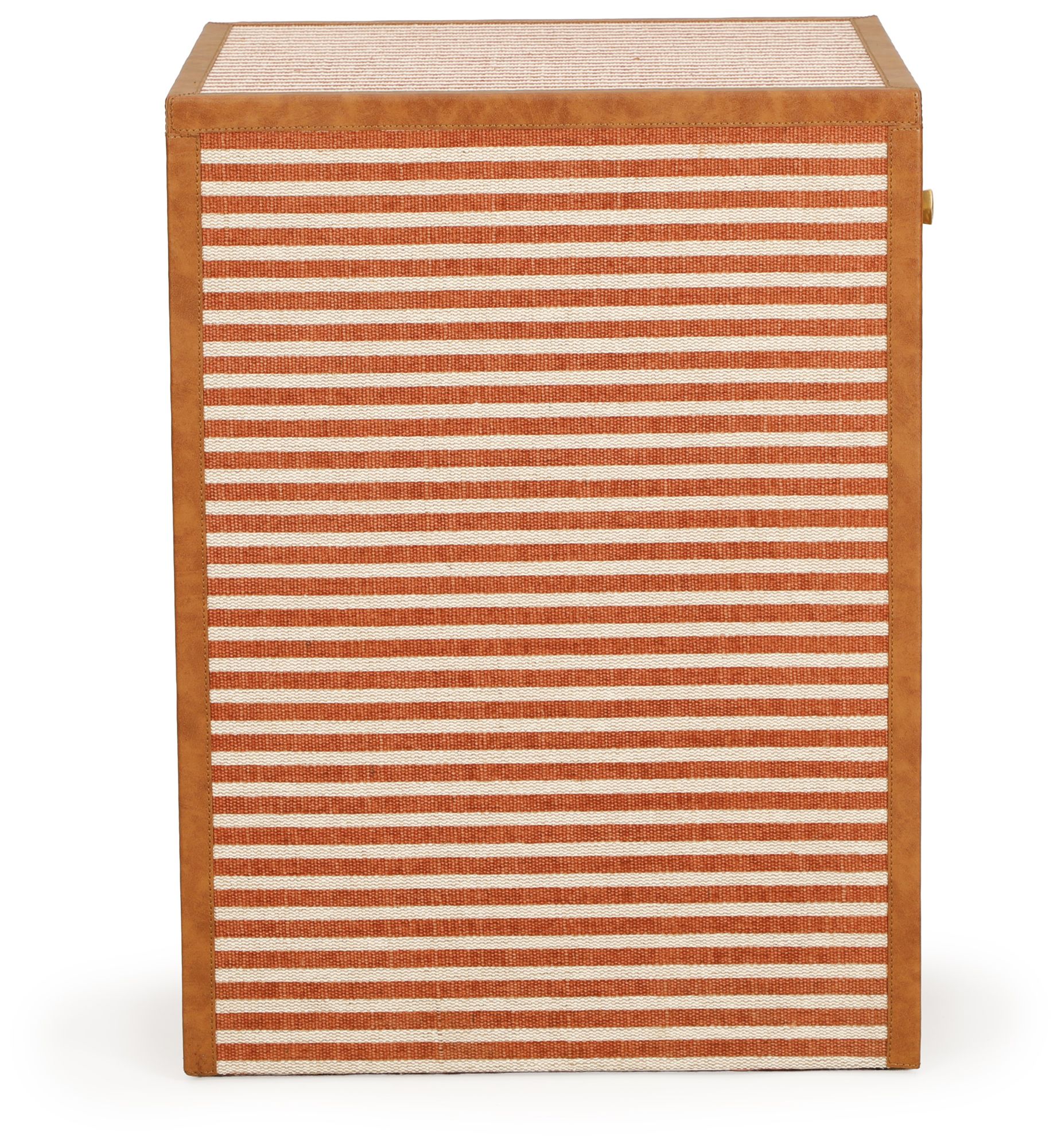 Image 4 Kora Terracotta Cotton Jute Designer Nightstand more views