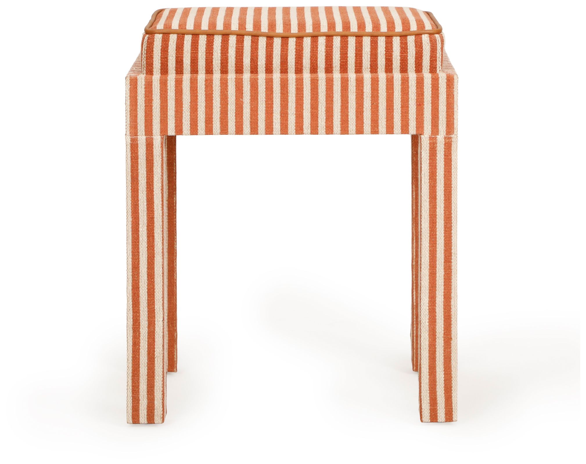 Image 2 Kora Terracotta Cotton Jute Designer Stool more views
