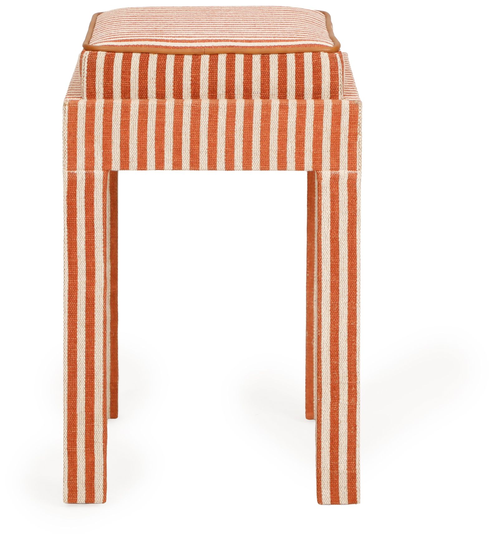 Image 3 Kora Terracotta Cotton Jute Designer Stool more views