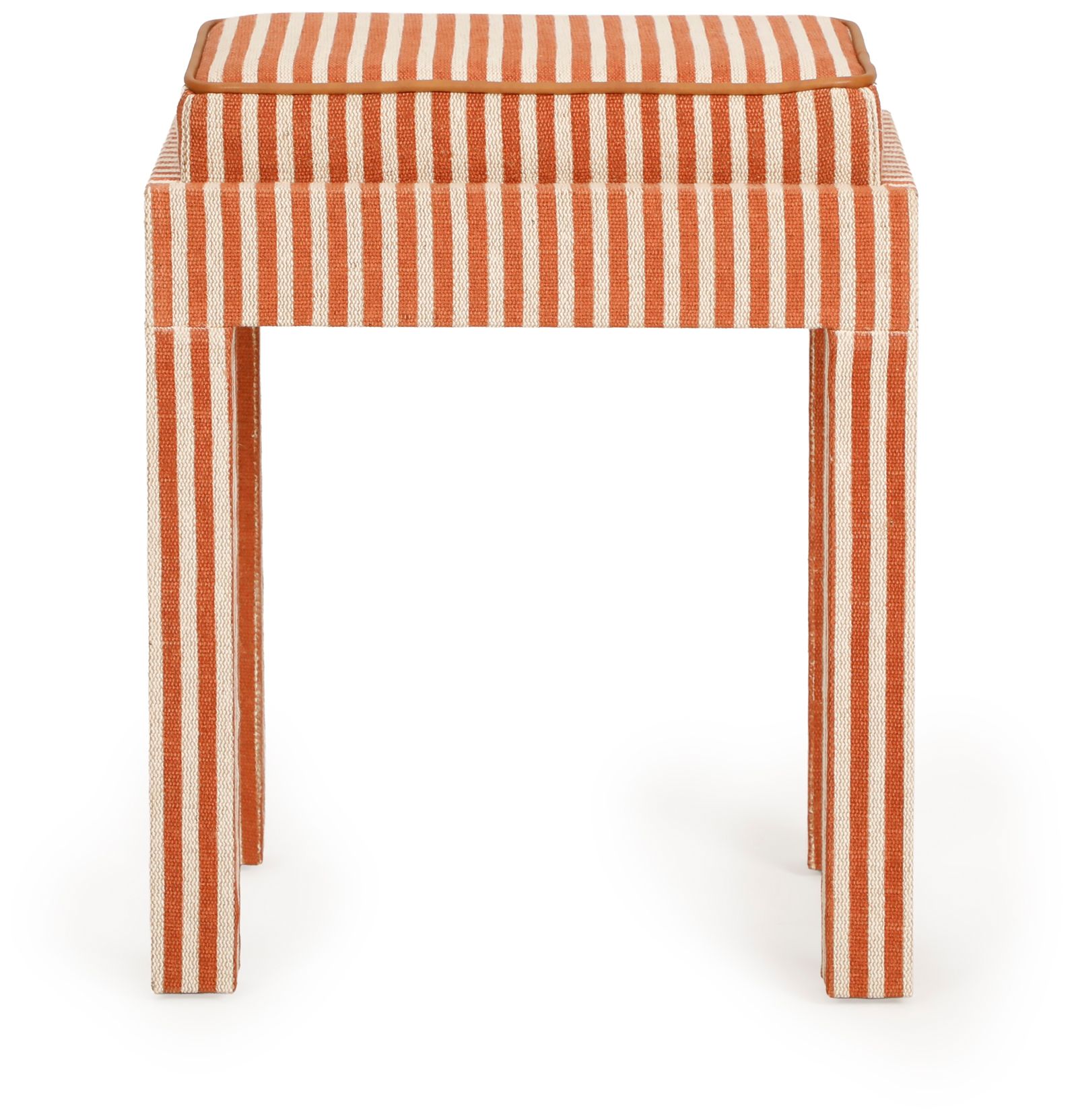 Image 5 Kora Terracotta Cotton Jute Designer Stool more views