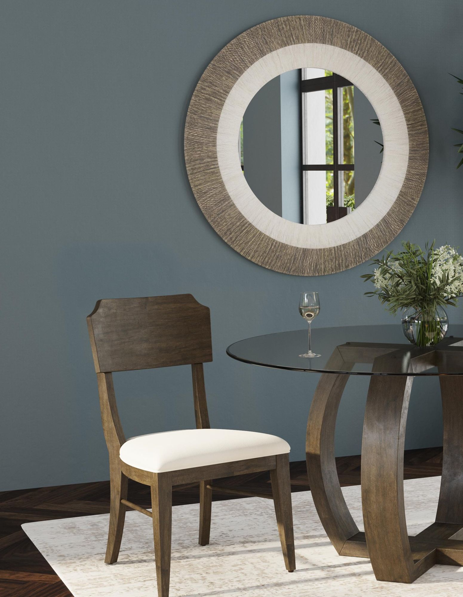 Image 5 Koree 48"H Art Deco Styled Wall Mirror more views