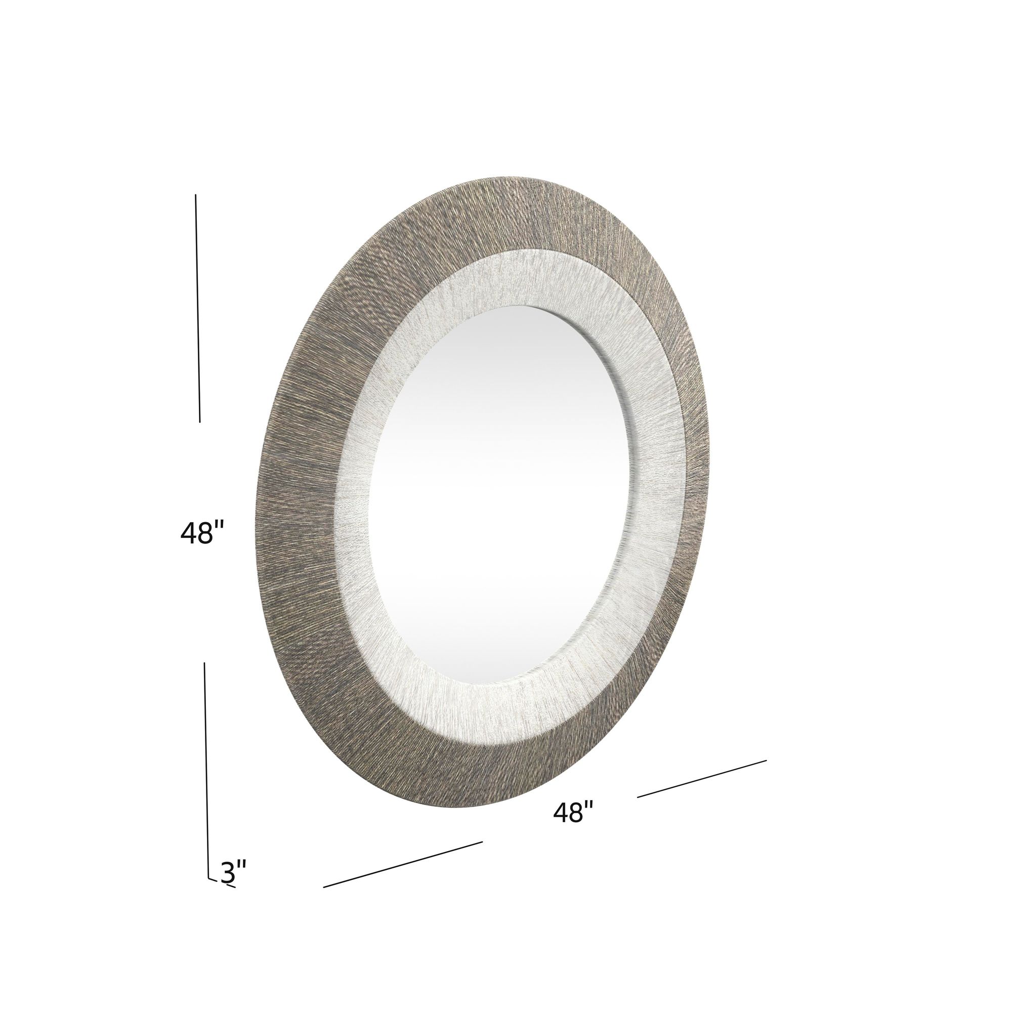 Image 6 Koree 48"H Art Deco Styled Wall Mirror more views