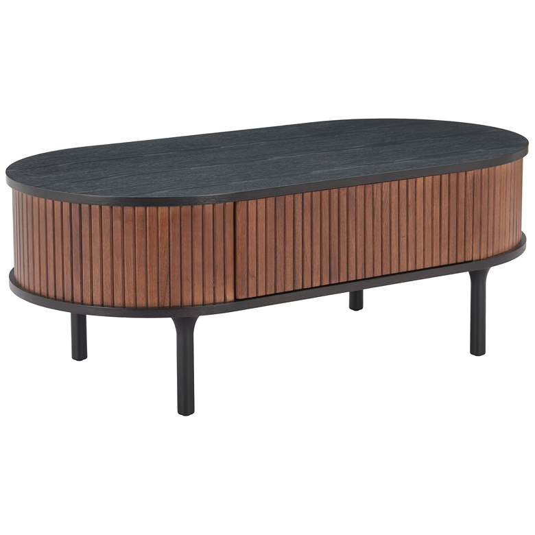 Image 1 Koriana Coffee Table Black & Walnut