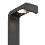 3_Korinth 20 1/2" High Textured Black Outdoor LED Path Light more views