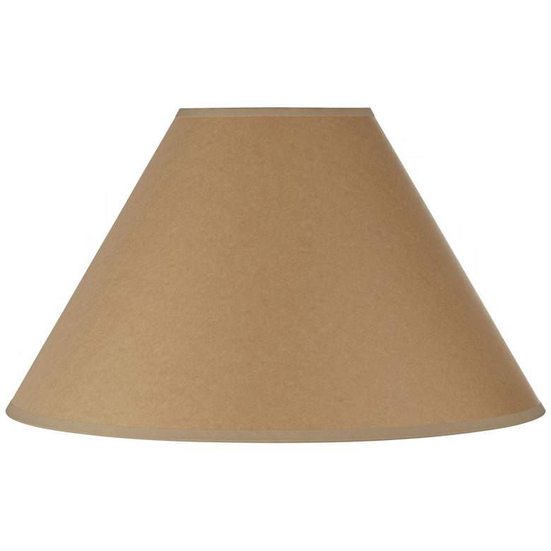 Image 1 Kraft Paper Hardback Empire Lamp Shade 5x15x10 (Spider)