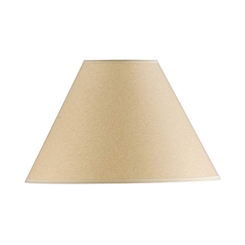 Image 1 Kraft Paper Hardback Empire Lamp Shade 6x16x11 (Spider)