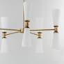 3_Krevat 10-Light Chandelier Black / Natural Aged Brass more views
