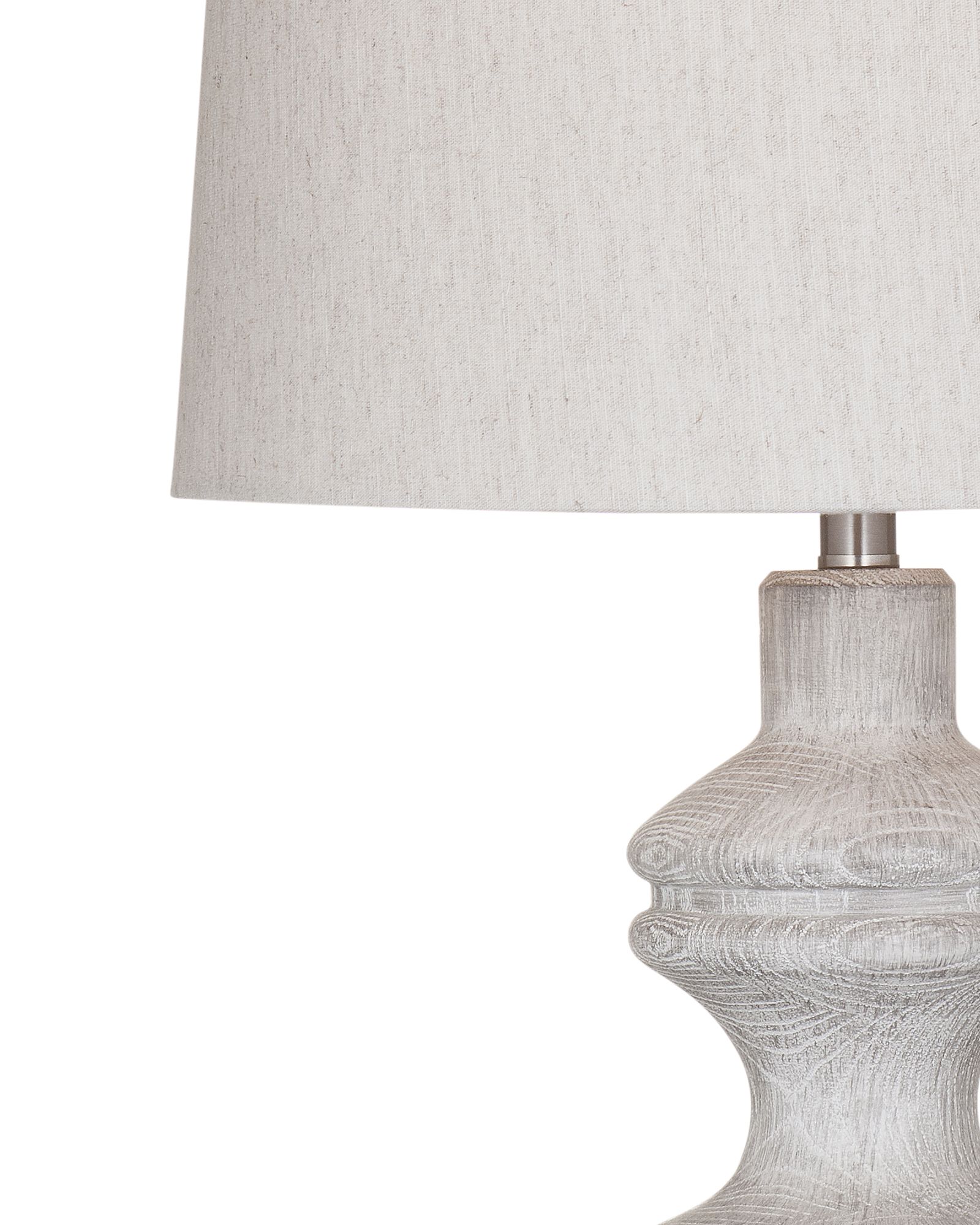 Image 2 Krishina 33" High White Wash Table Lamp more views