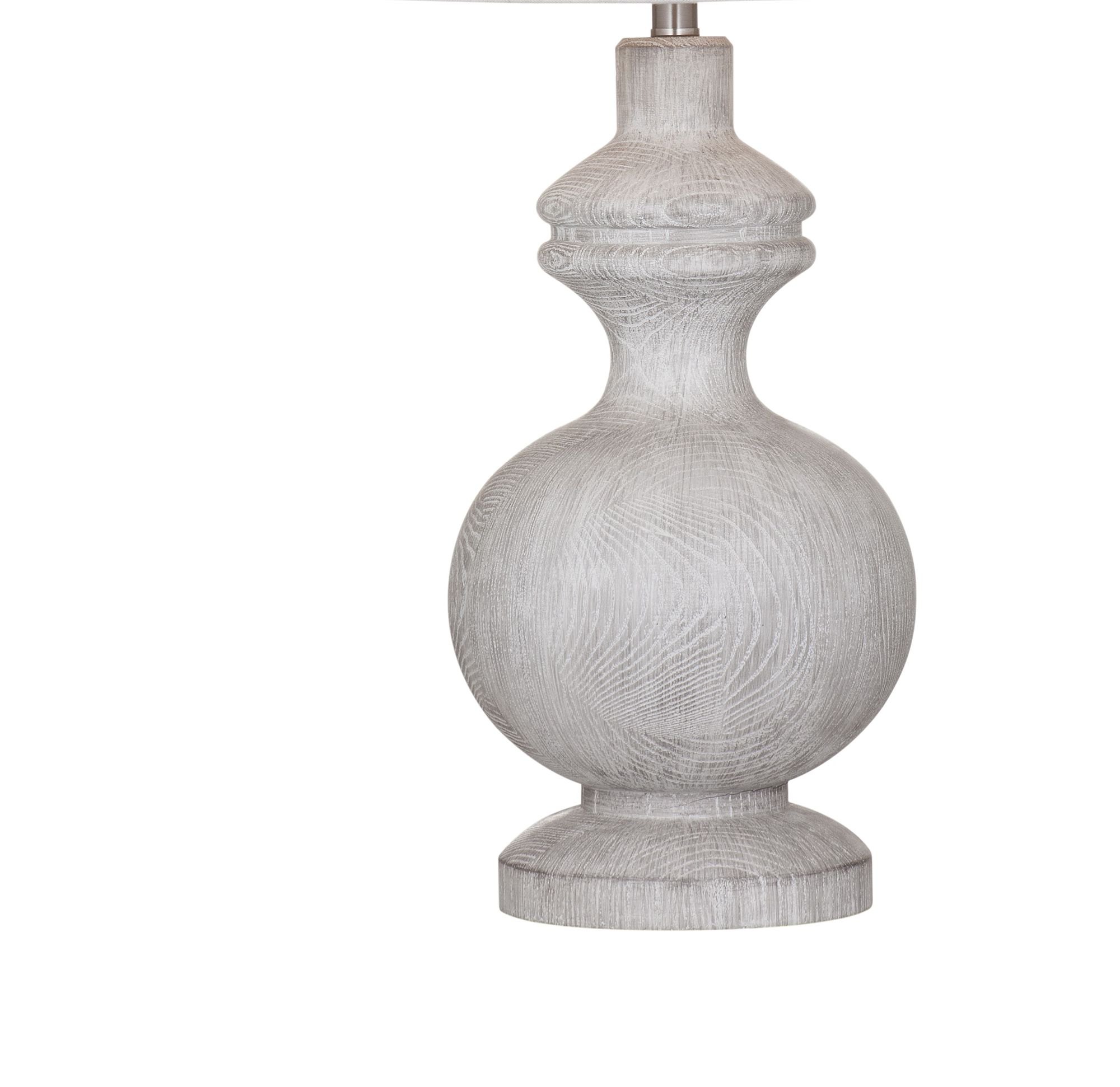 Image 3 Krishina 33" High White Wash Table Lamp more views