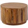 2_Krissa 30" Wide Natural Mango Wood Round Coffee Table