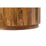 6_Krissa 30" Wide Natural Mango Wood Round Coffee Table more views