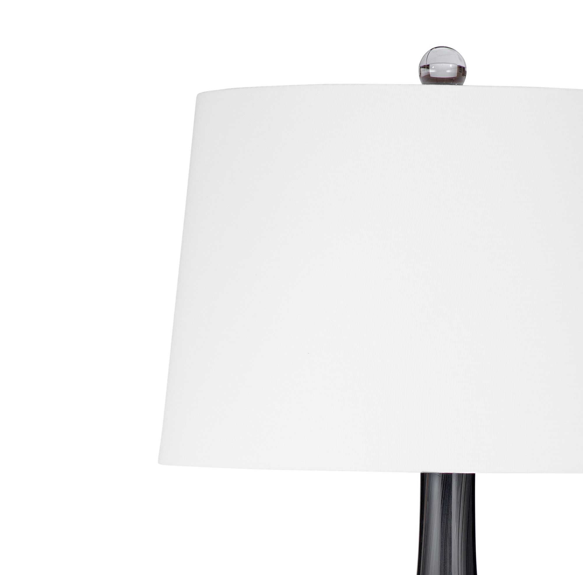 Image 2 Krista Black Art Glass Table Lamp more views