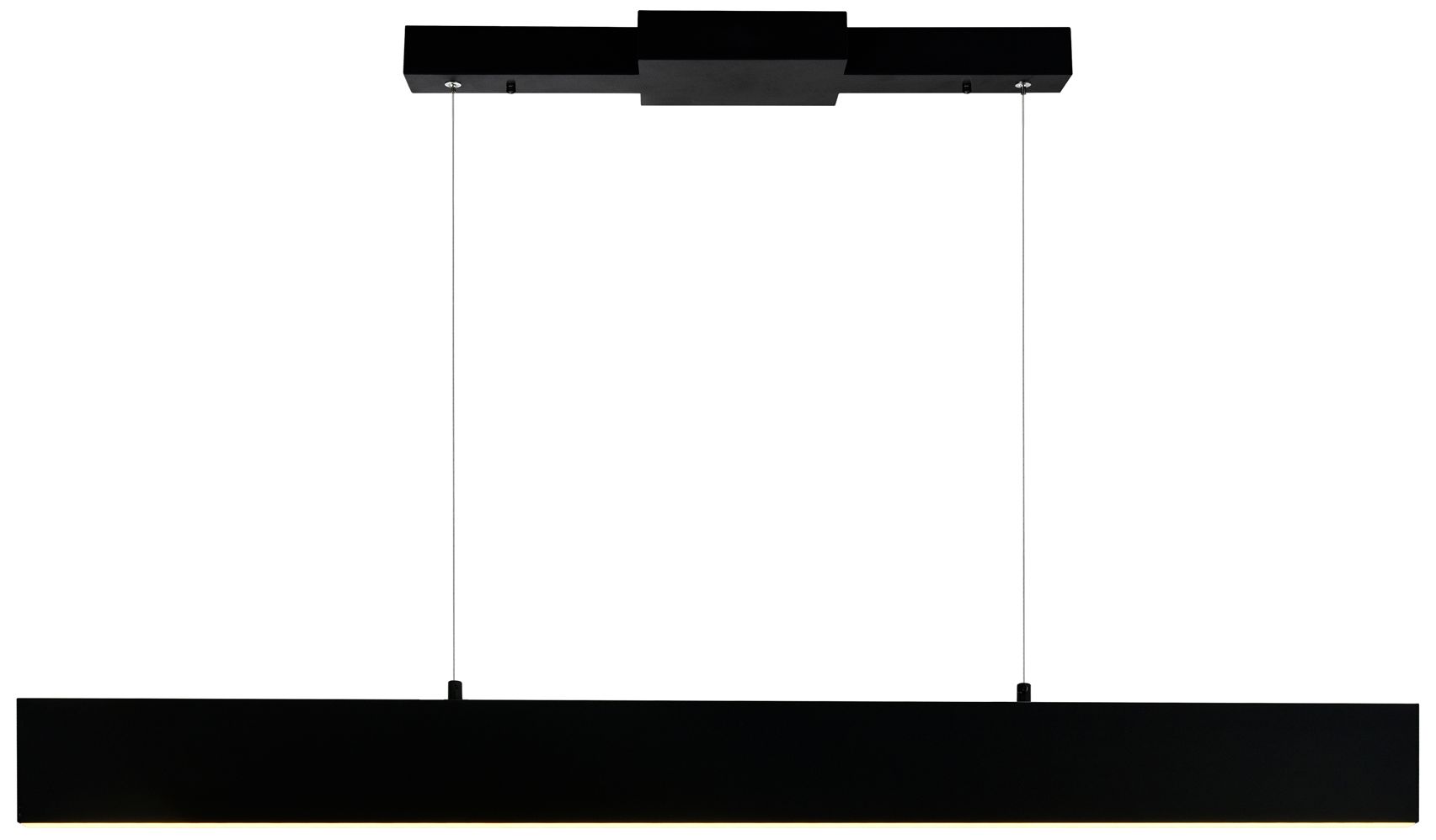 Krista Integrated LED 36in Satin Black Chandelier