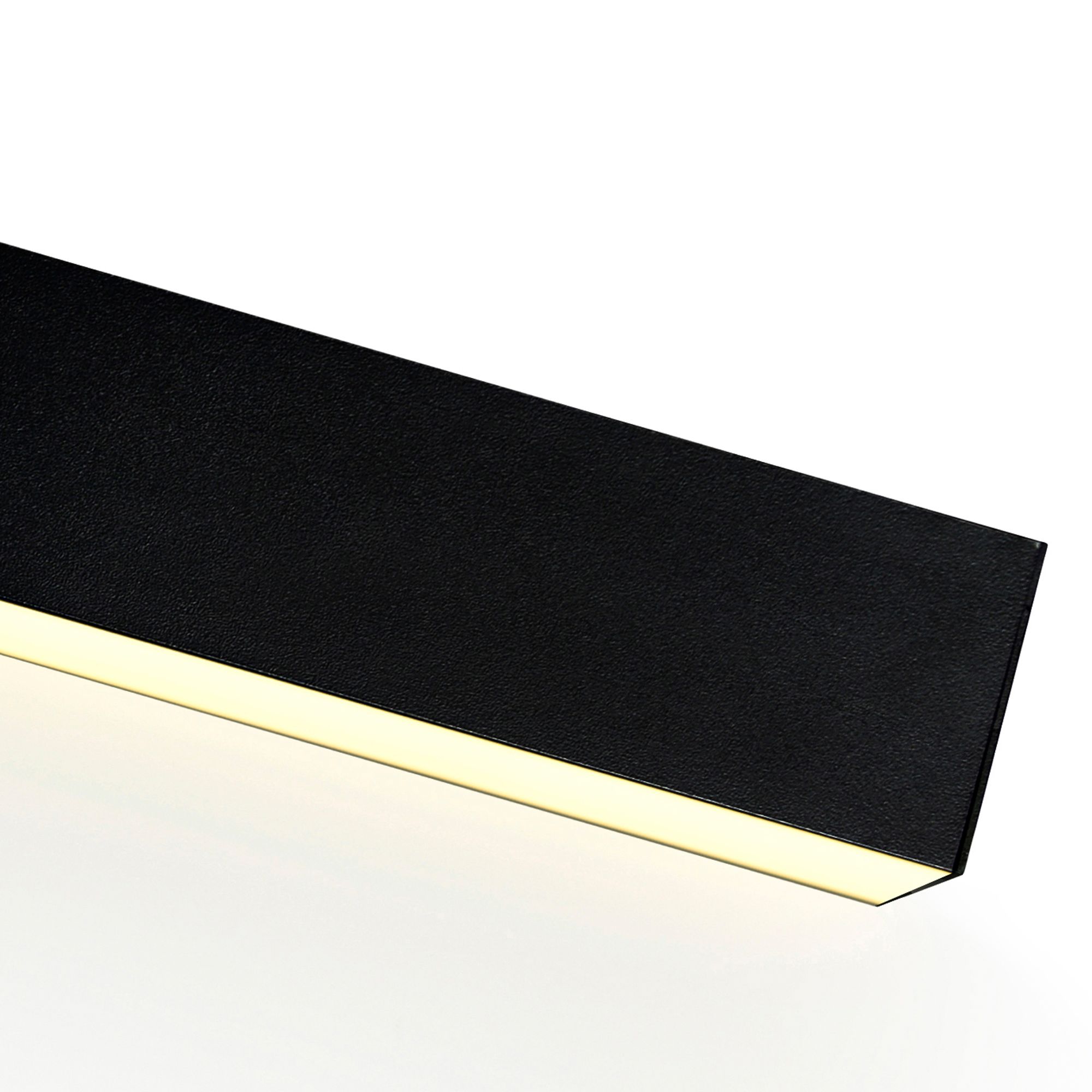 Image 5 Krista Integrated LED 47in Satin Black Chandelier more views