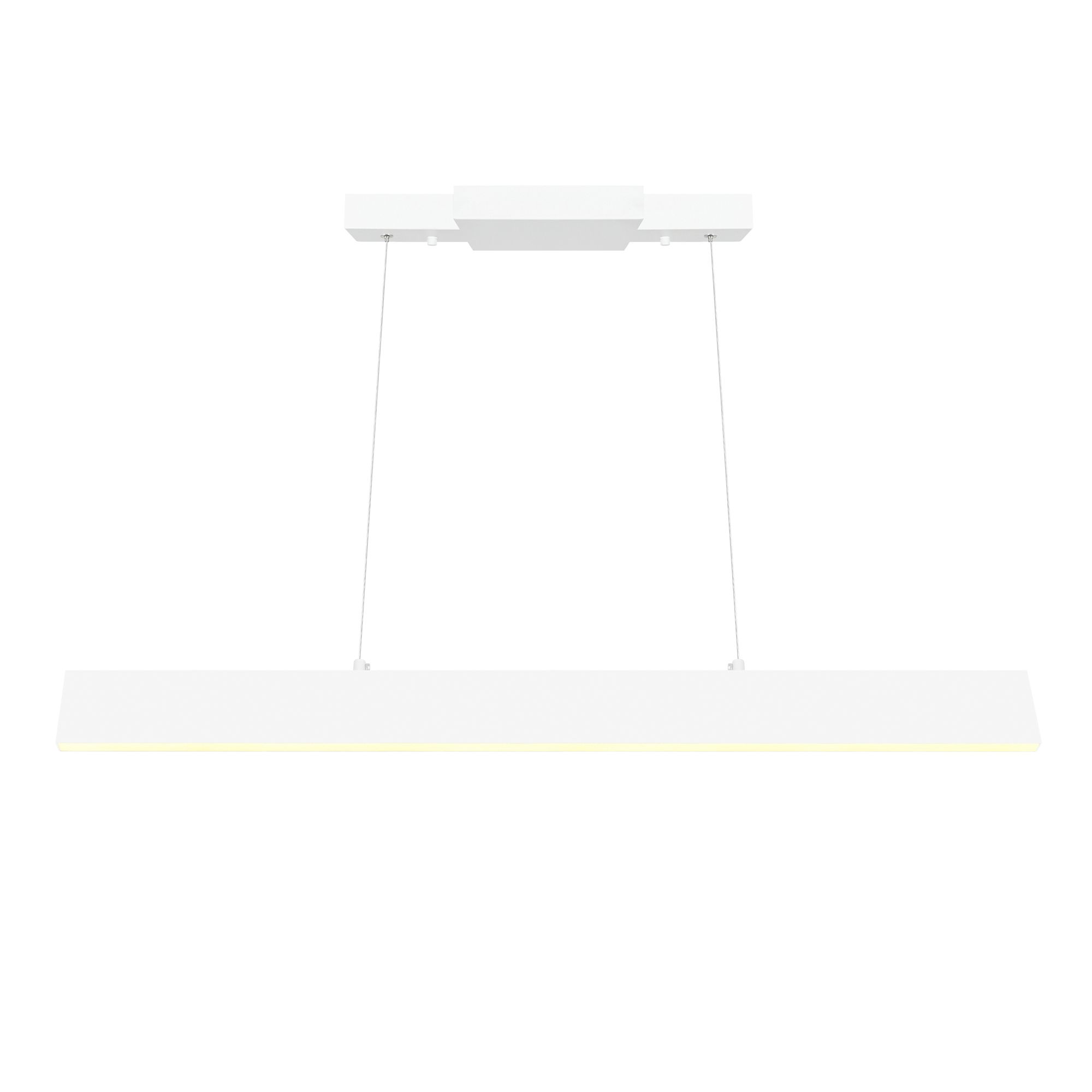 Image 2 Krista LED Chandelier With Satin White Finish more views