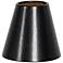 Kristel Black Lizard Drum Lamp Shade 3x5.5x5 (Clip-On)
