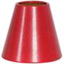 Kristel Red Lizard Drum Lamp Shade 3x5.5x5 (Clip-On)