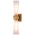 Kristy 2 Light Bath Sconce in Antiqued Gold