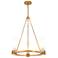 Kristy 3 Light Chandelier Gold