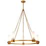 Kristy 5 Light Chandelier Gold