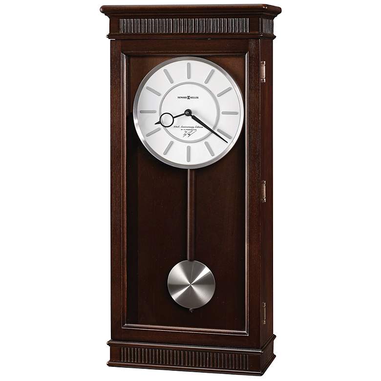 Image 1 Kristyn 25 1/4 inch High Musical Chimes Wall Clock