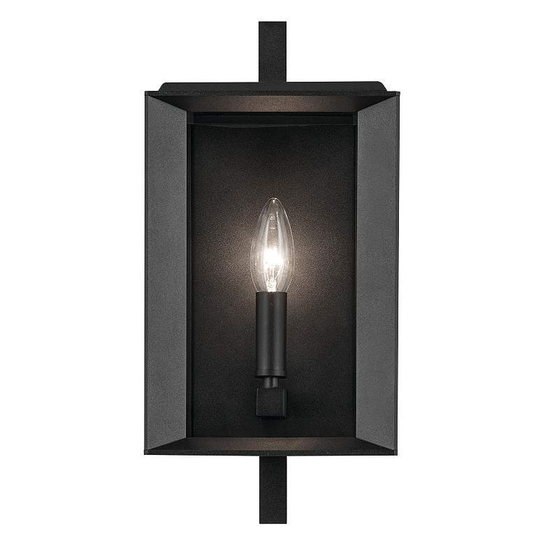 Image 4 Kroft Outdoor Wall 1Lt Textured Black more views