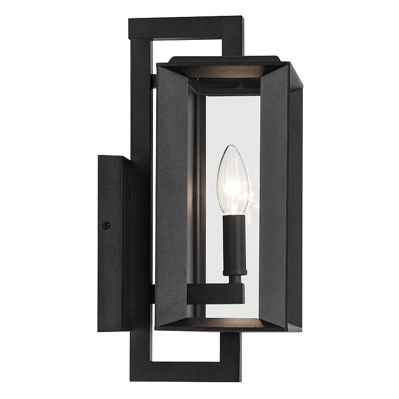 Image 5 Kroft Outdoor Wall 1Lt Textured Black more views
