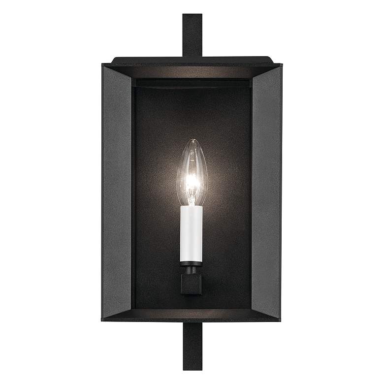 Image 7 Kroft Outdoor Wall 1Lt Textured Black more views