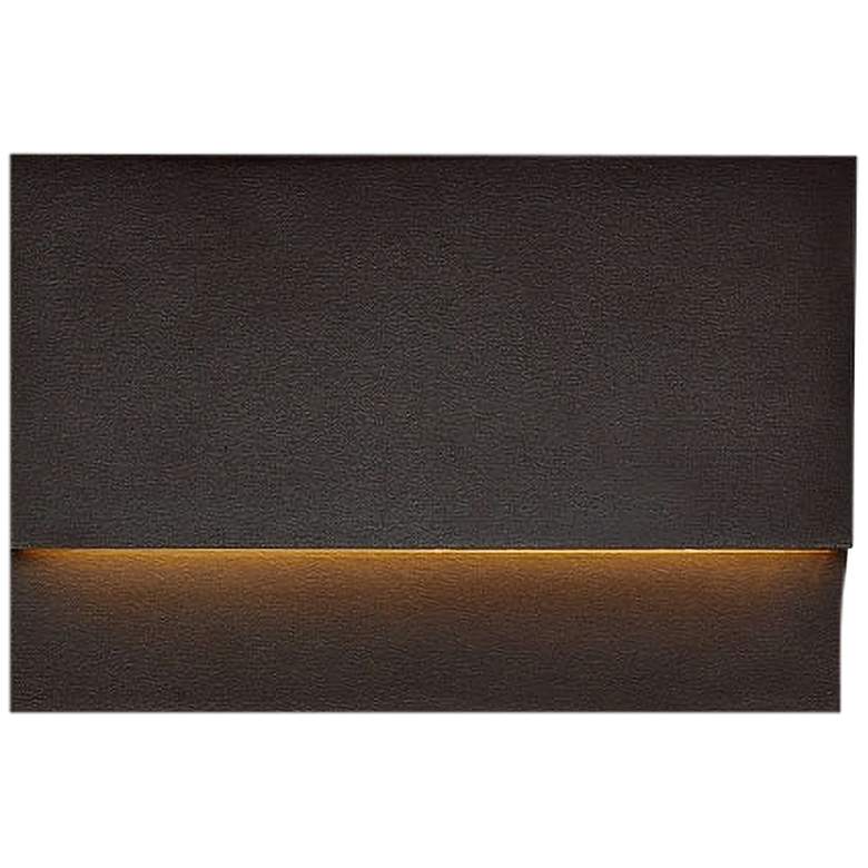 Image 1 Krysen 6" Wide Bronze 120V LED Outdoor Step Light