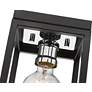 6_Kube by Z-Lite Matte Black + Chrome 1 Light Flush Mount more views