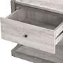 5_Kuiper 23" Wide Coastal White Wood 1-Drawer End Table more views
