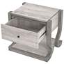 7_Kuiper 23" Wide Coastal White Wood 1-Drawer End Table more views