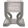 Kuiper 23" Wide Coastal White Wood 1-Drawer End Table