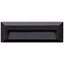 Kullum 9" Wide Black LED Edge Step Light